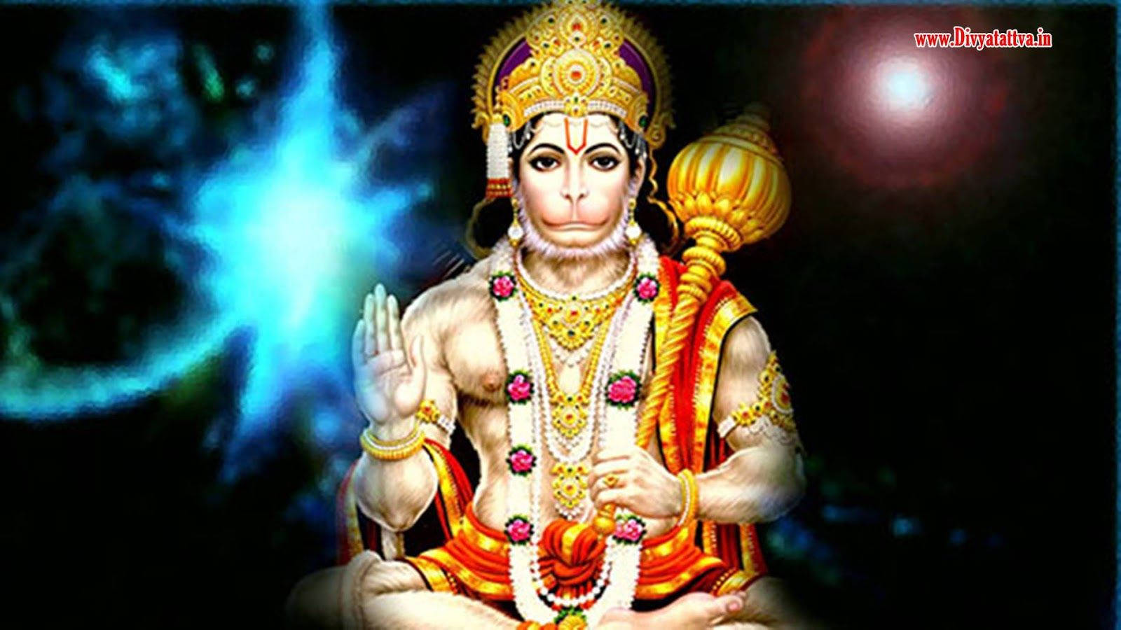 Hanuman Ji Hd Close-up Background