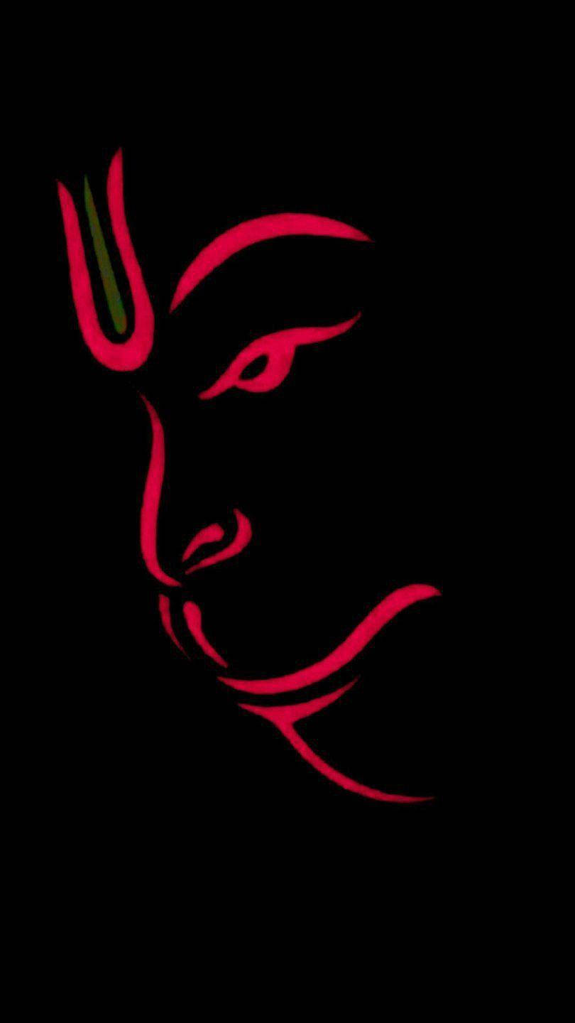 Hanuman Ji Hd Outline Background