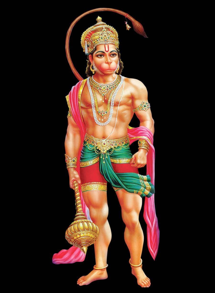 Hanuman Ji Hd Standing Background