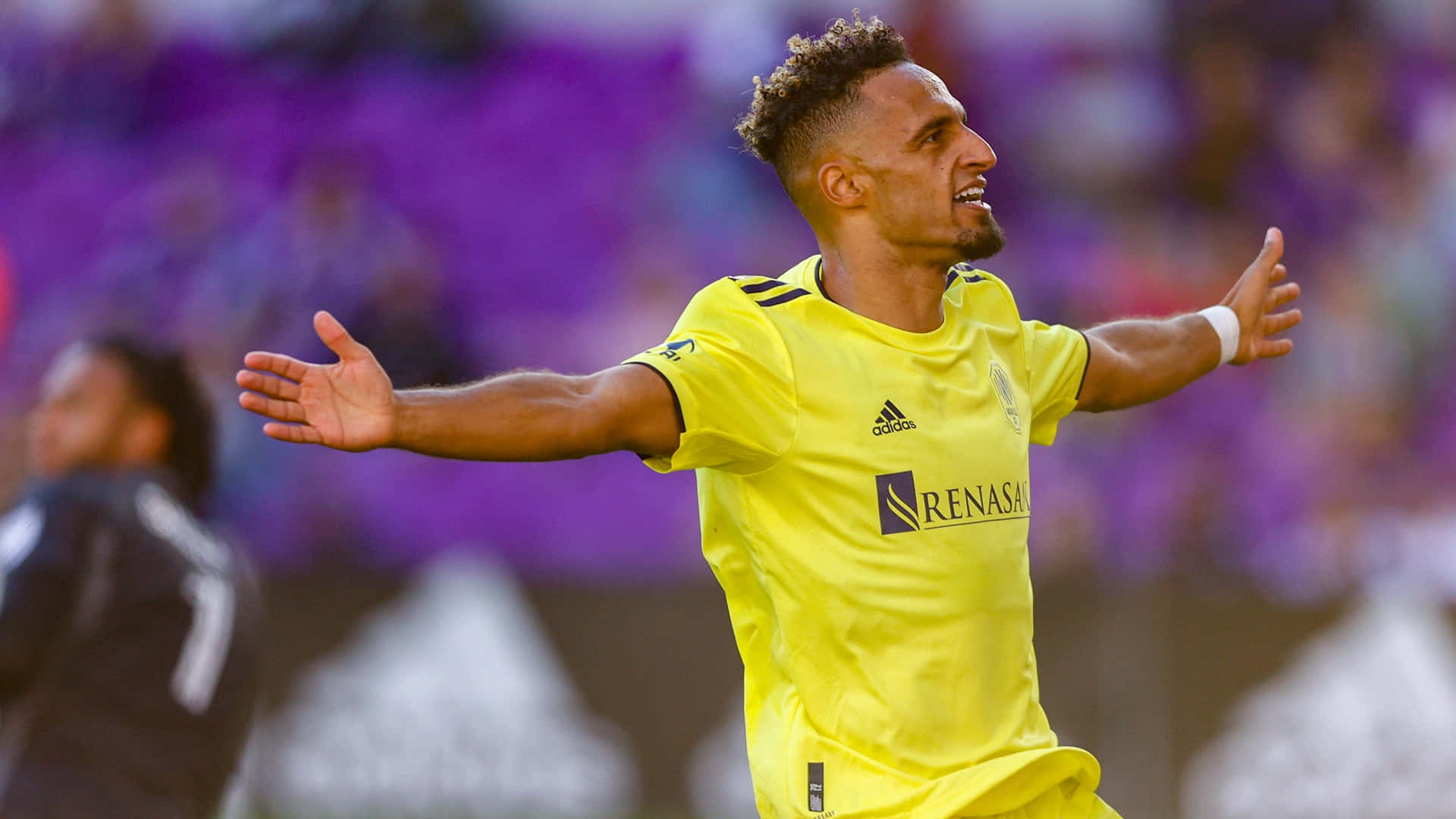 Hany Mukhtar Celebrating Goal Against Orlando City Sc Background