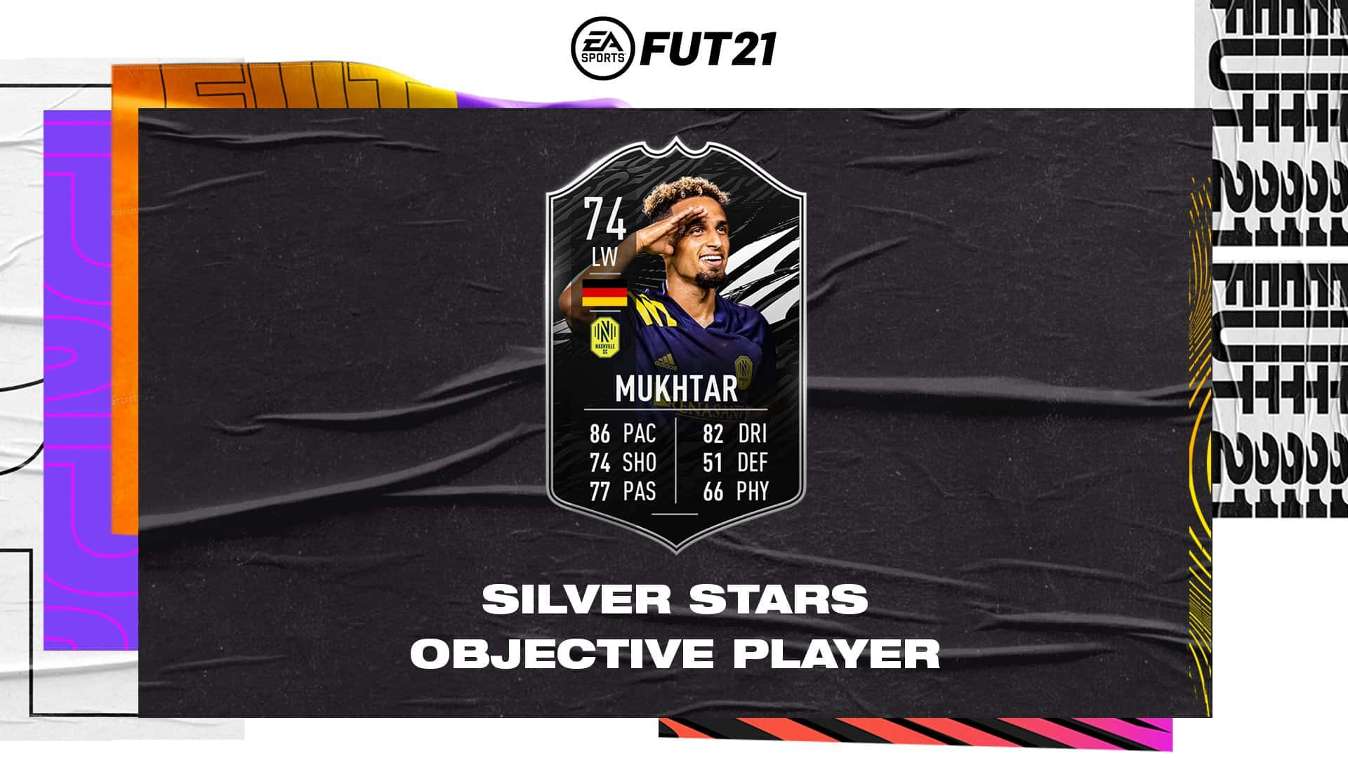 Hany Mukhtar Fifa 21 Mobile Game Banner Background