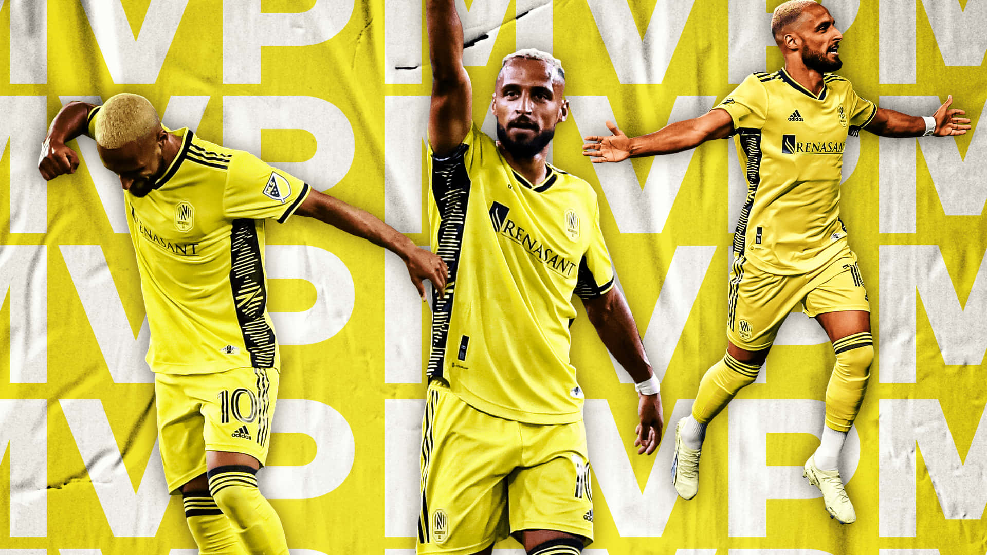 Hany Mukhtar Iconic Poses Mvp Banner Background