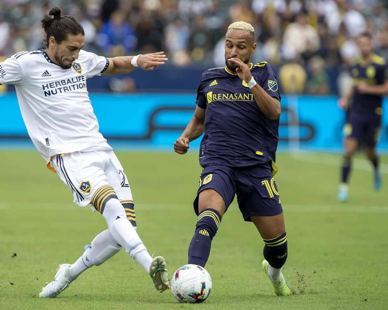 Hany Mukhtar Vs. La Galaxy Martin Caceres Background