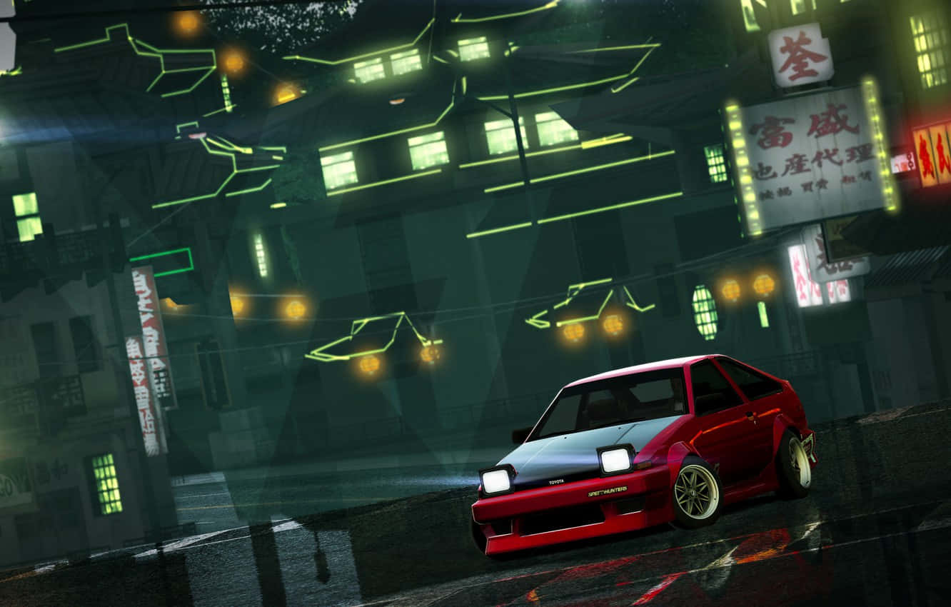 Happiness Is Behind The Wheel Of An Ae86