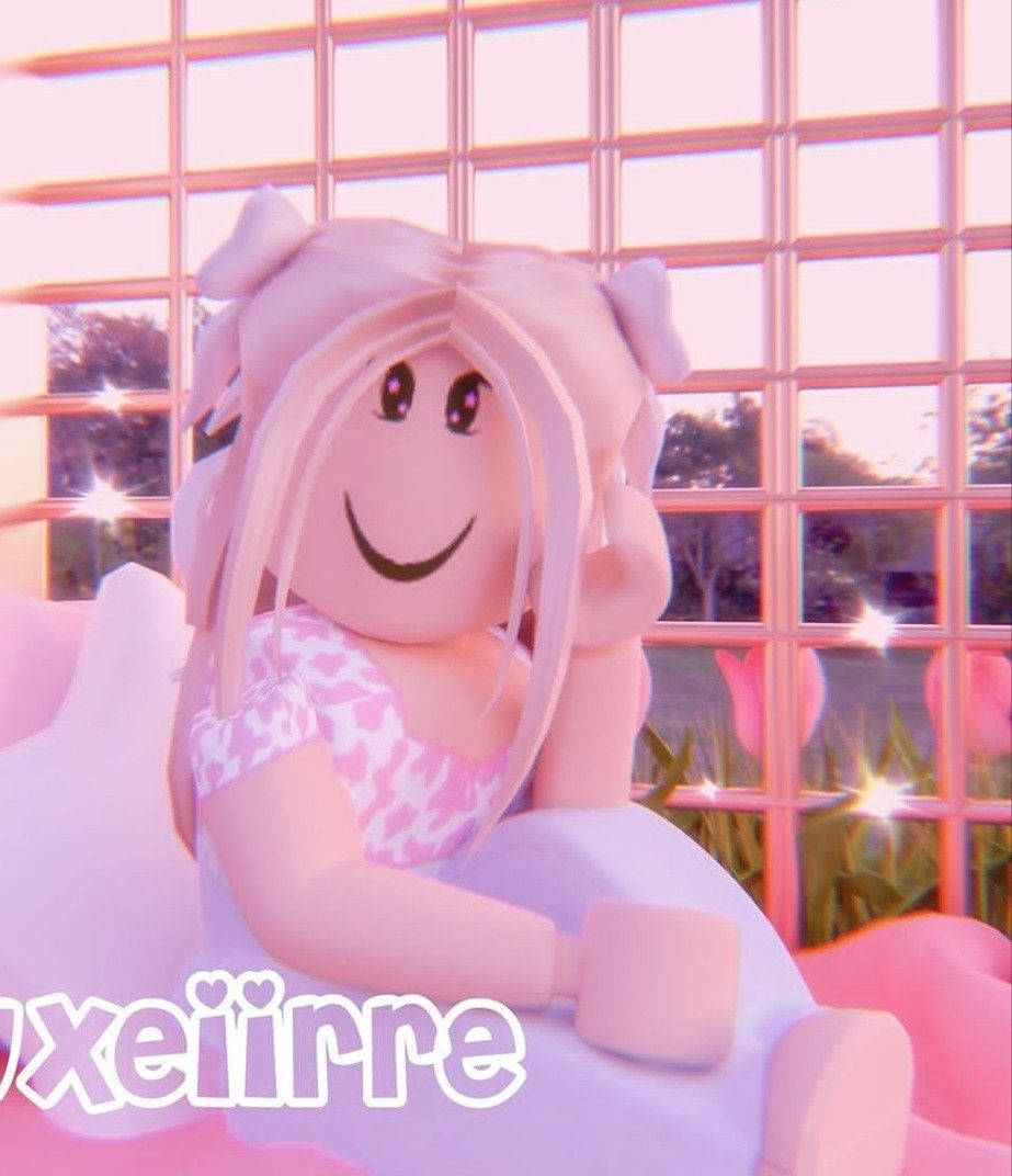 Happiness Is Playing Cute Roblox Background