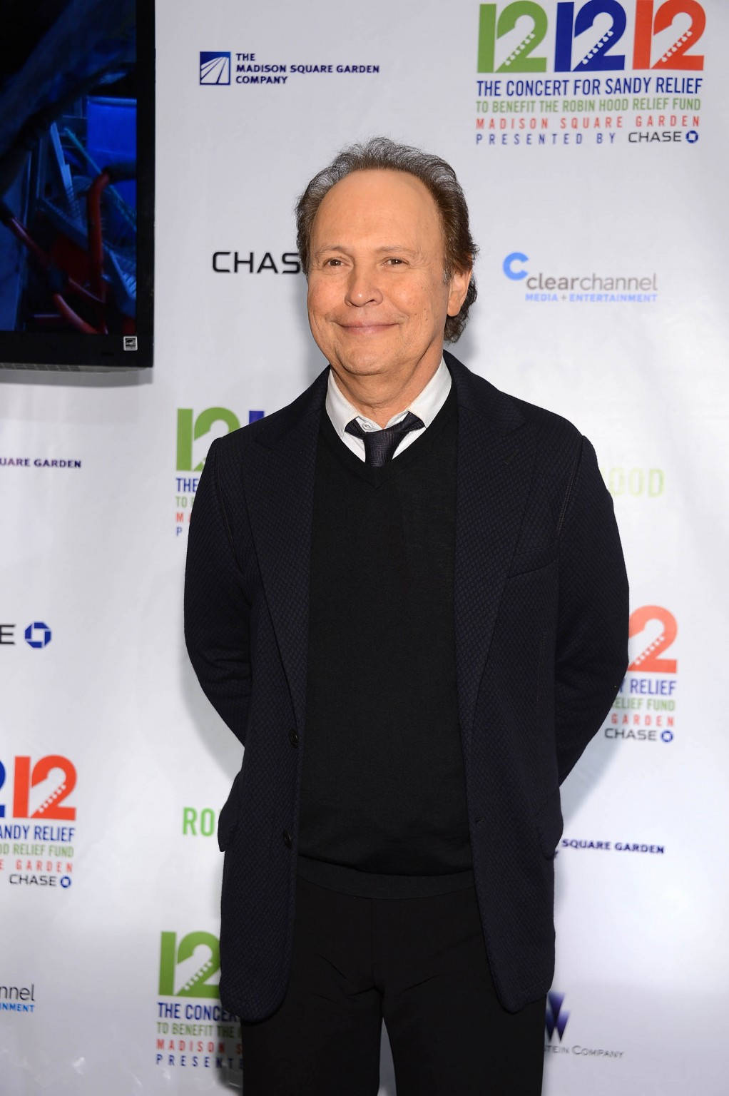 Happy Billy Crystal Attends Concert Background