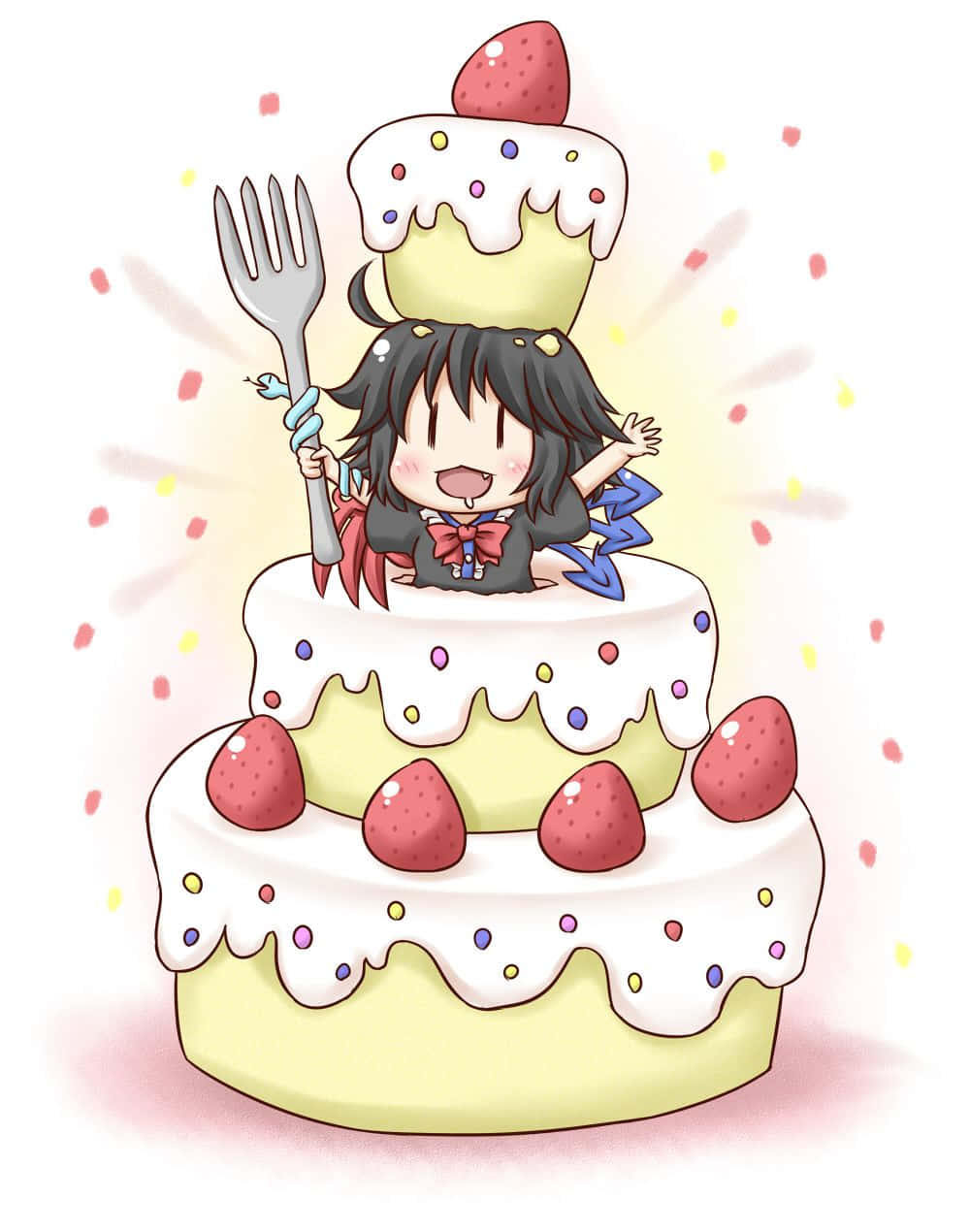 Happy Birthday Anime [wallpaper] Background