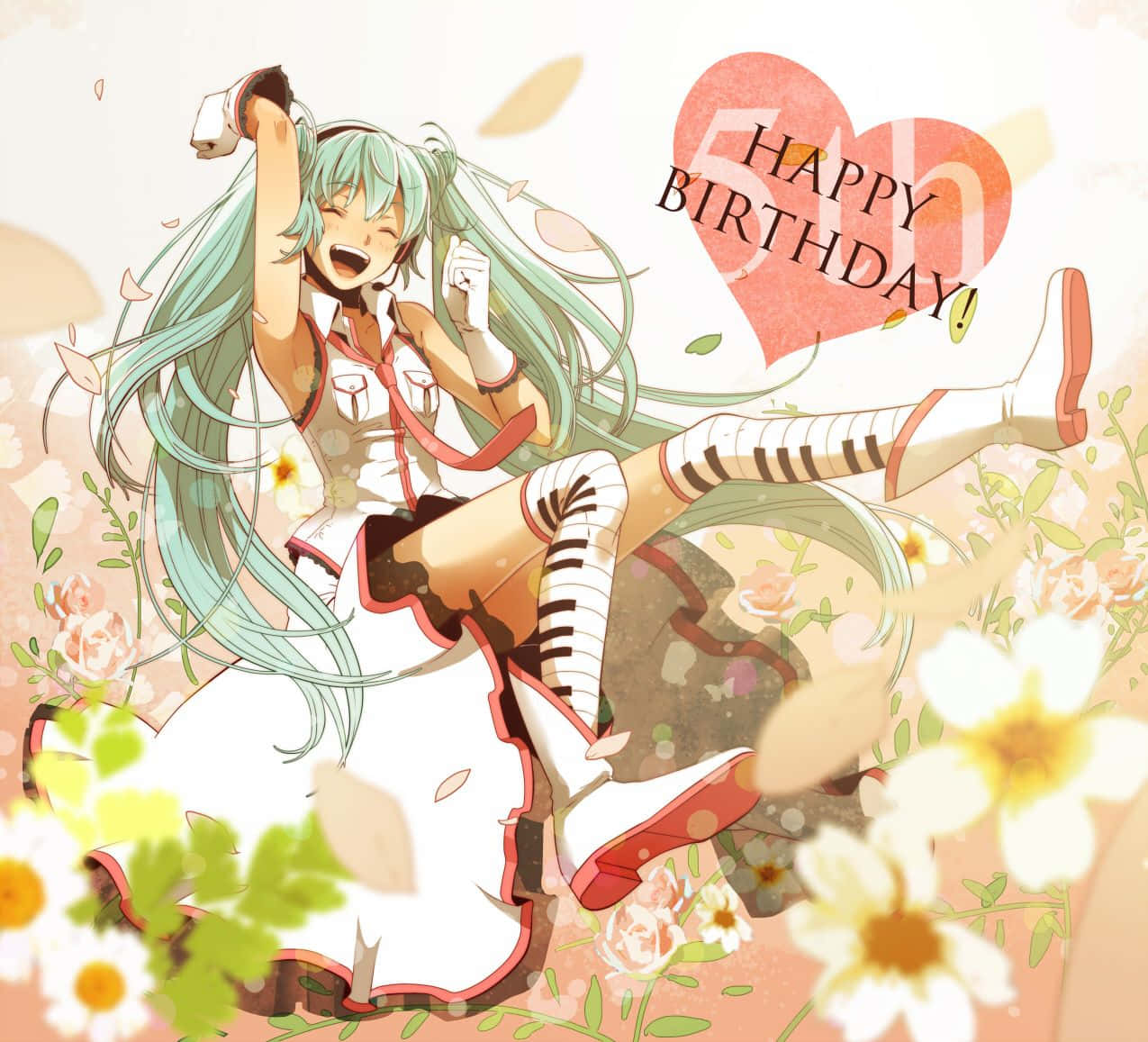 Happy Birthday Anime [wallpaper] Background