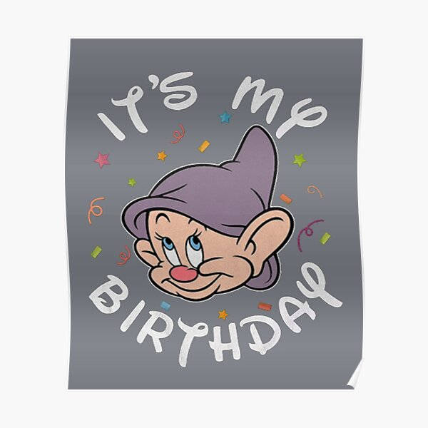 Happy Birthday Dopey Dwarf Background