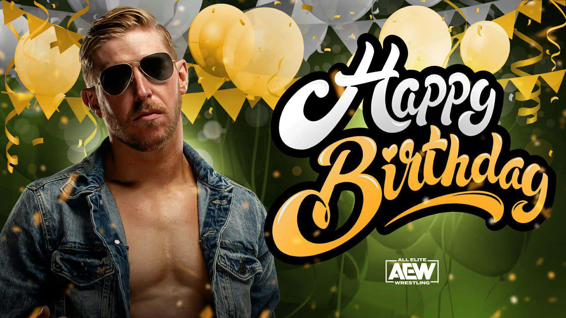 Happy Birthday Orange Cassidy Background