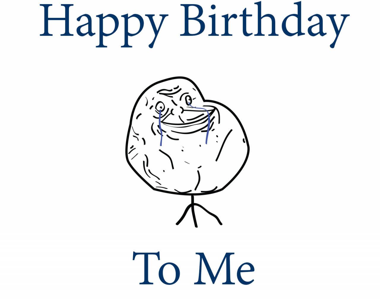 Happy Birthday To Me Meme Character Background