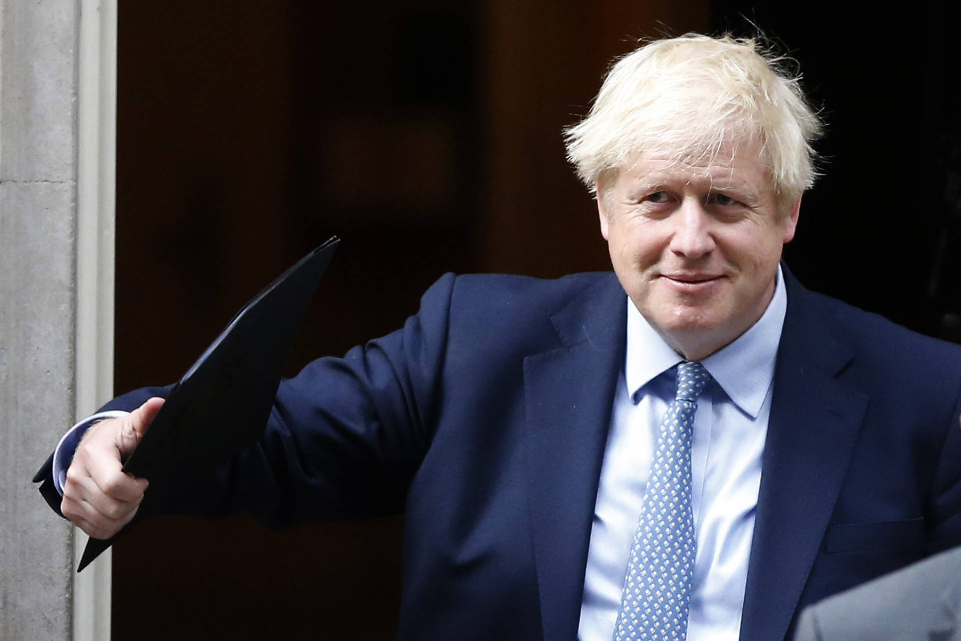 Happy Boris Johnson Background