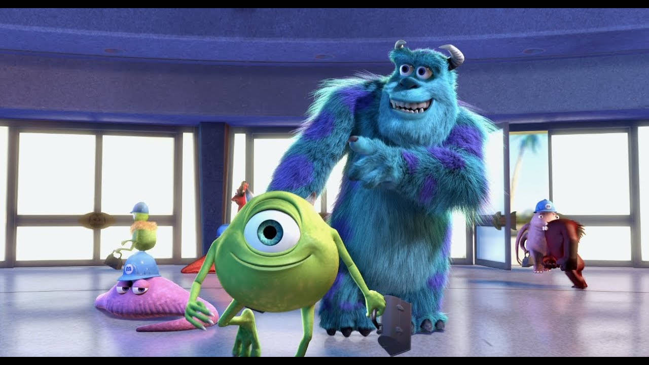 Happy Cast Of Monsters Inc