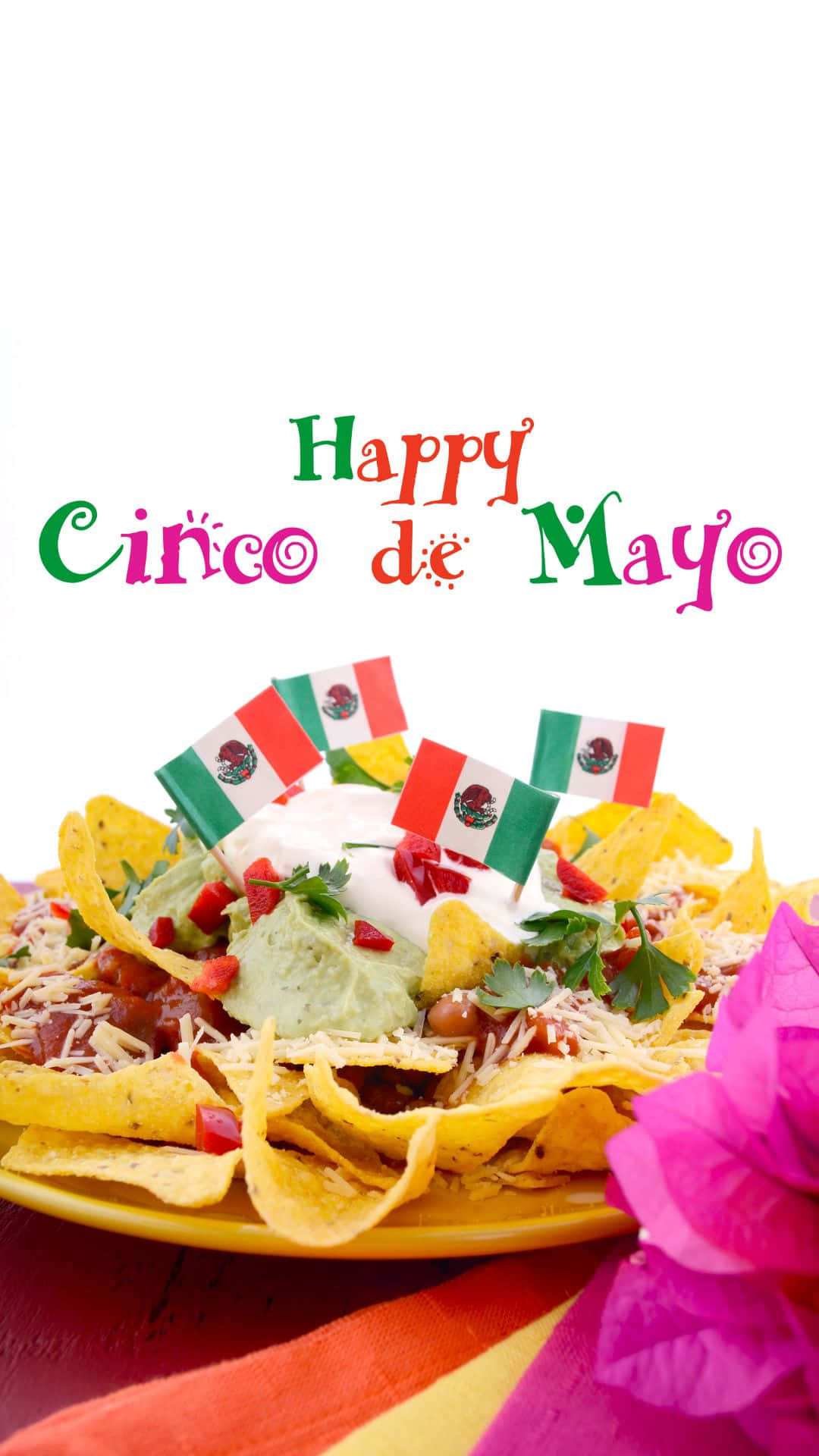 Happy Cirios De Mayo Background