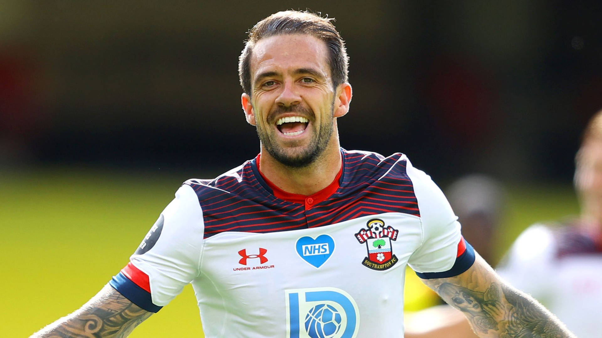 Happy Danny Ings