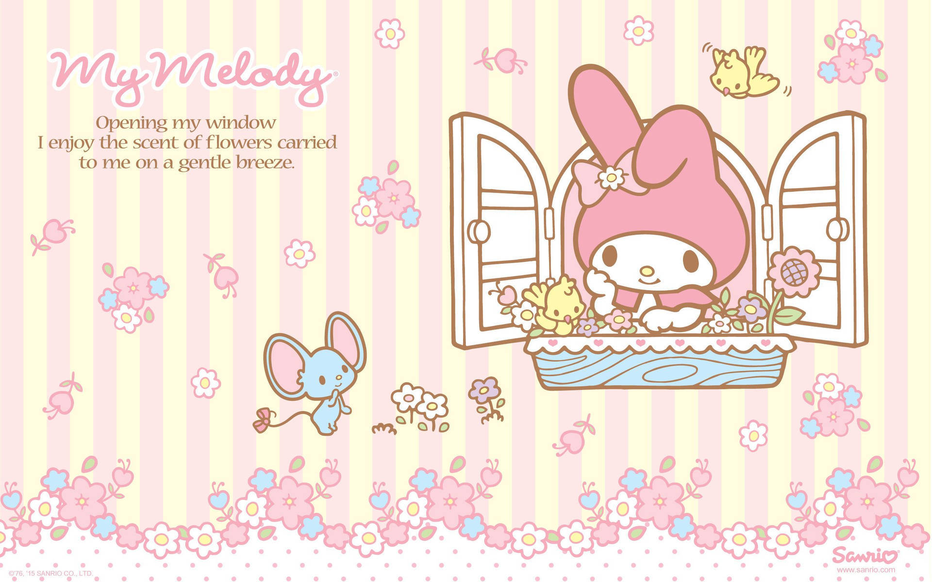 Happy Day At The Cute Sanrio Shop! Background