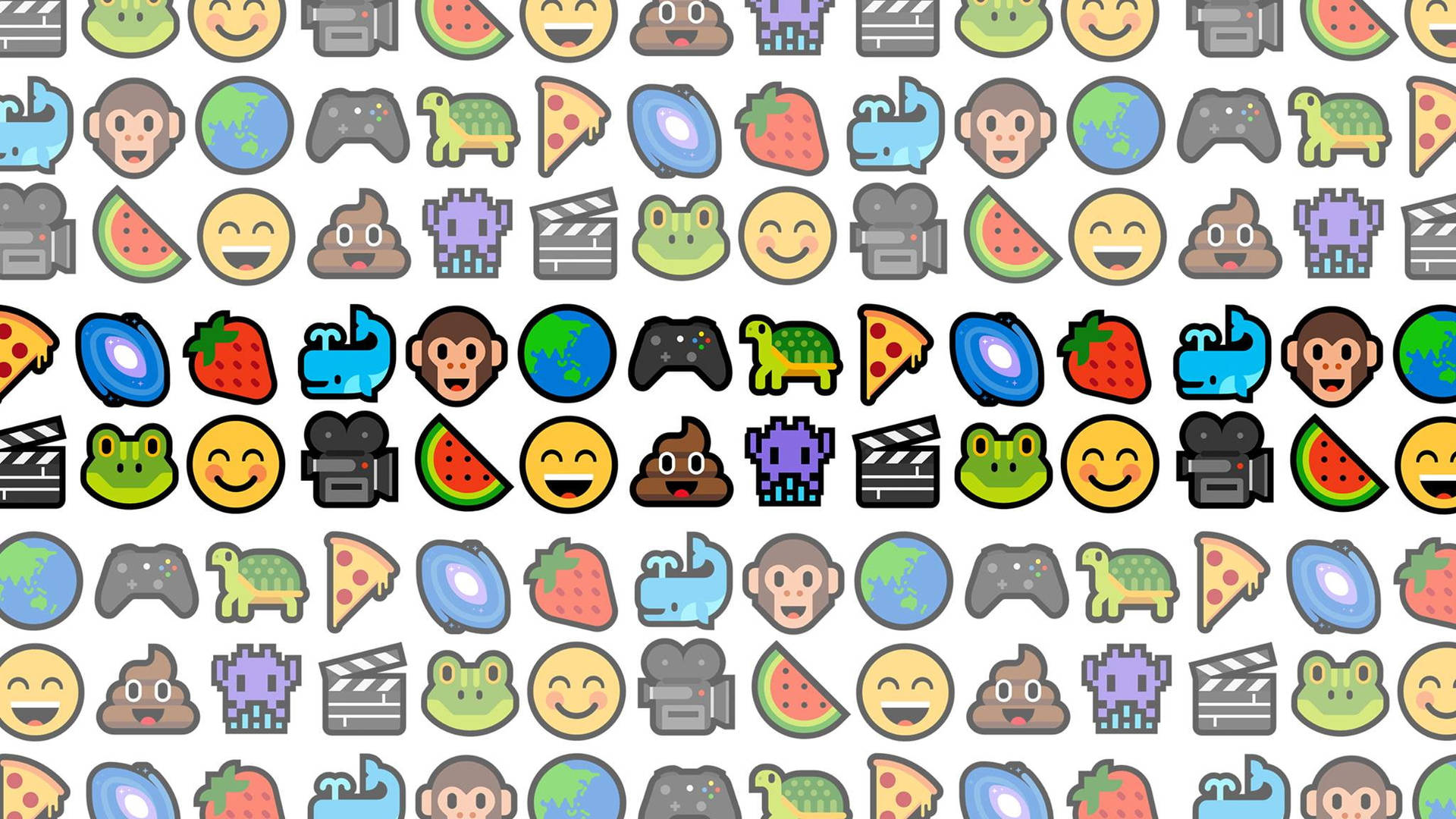 Happy Emoji Happiness Background