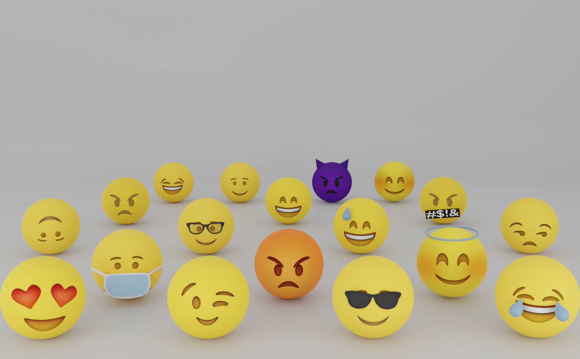 Happy Emoji Lineup