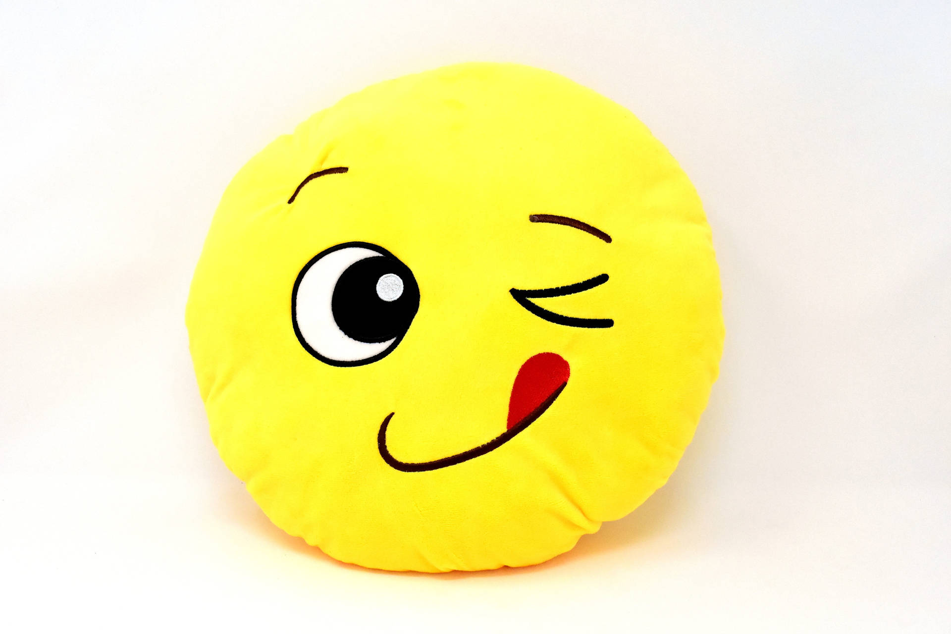 Happy Emoji Pillow Background