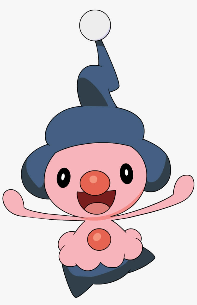 Happy Face Of Mime Jr. Background