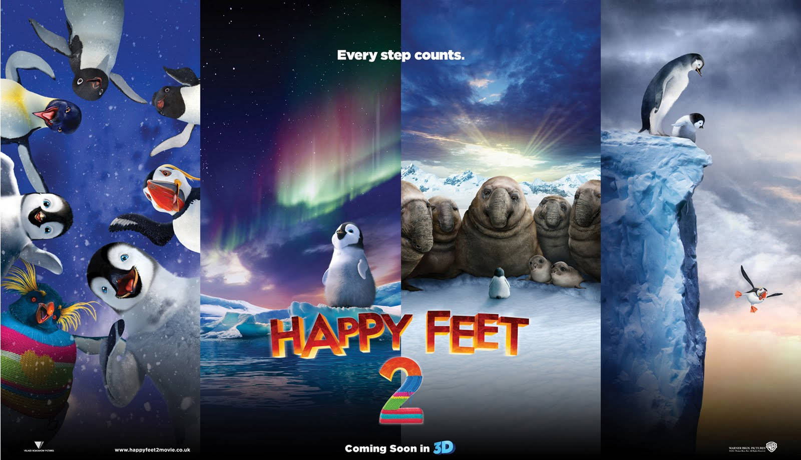 Happy Feet 2 Movie Poster