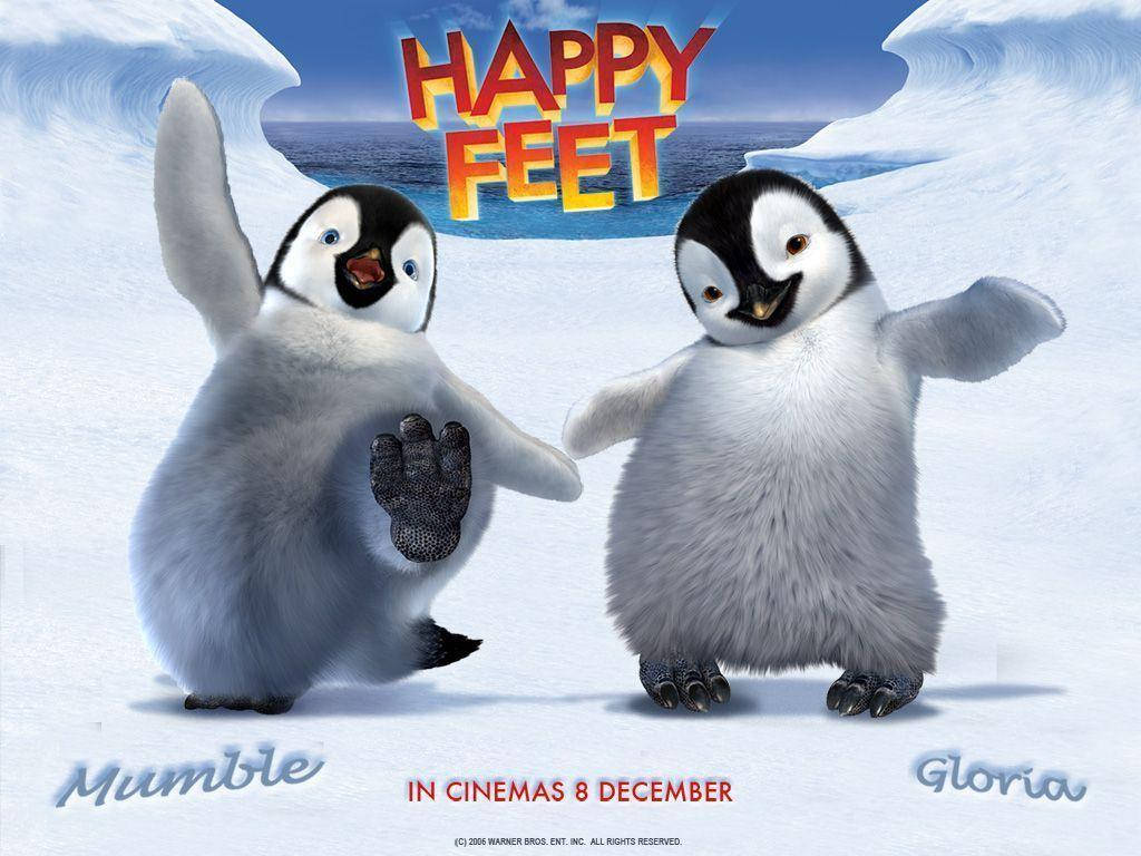 Happy Feet Movie Poster Background