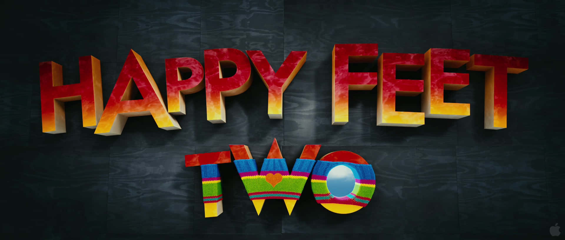 Happy Feet Two Title Caed Background