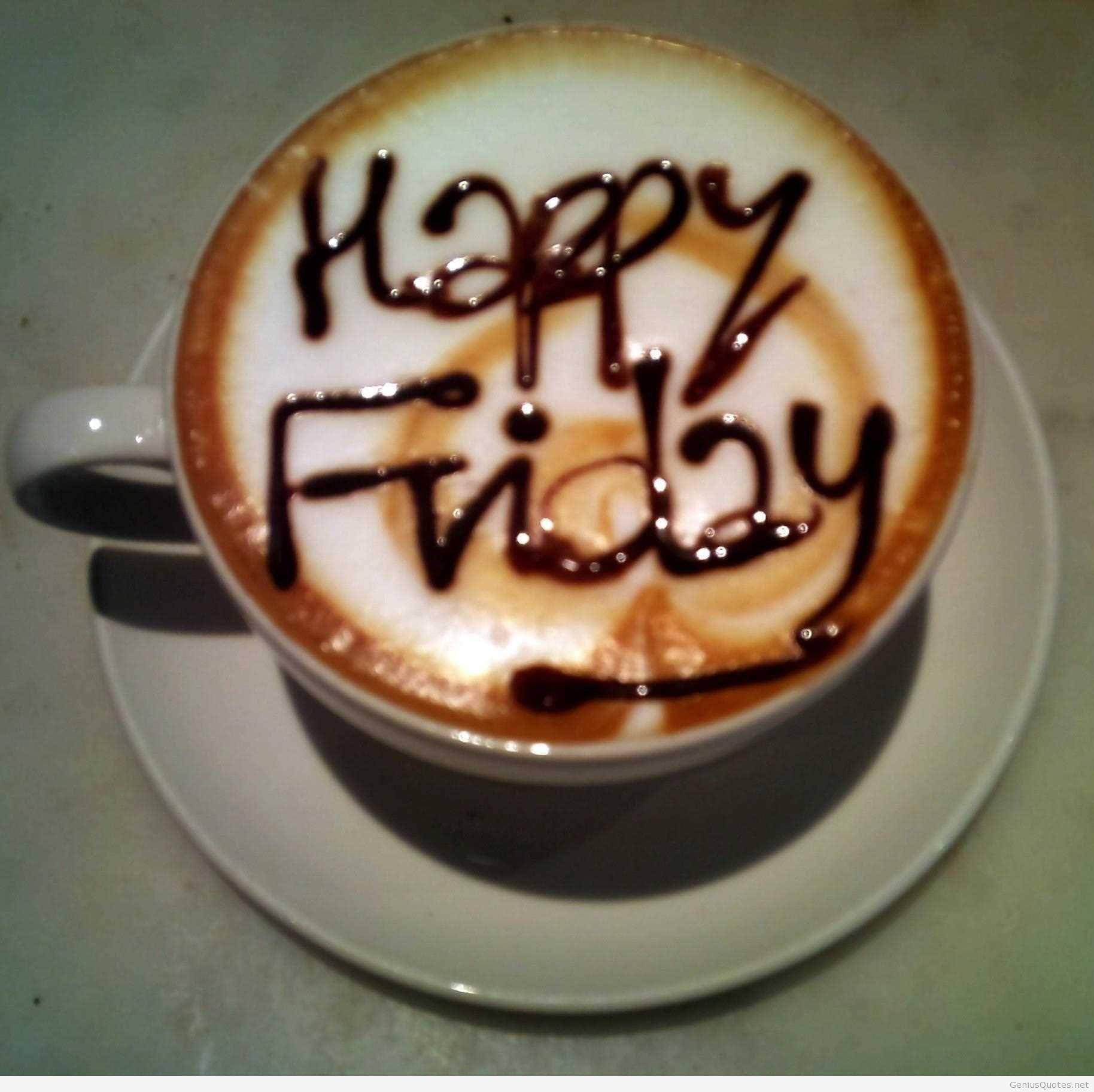 Happy Friday Coffee Cup