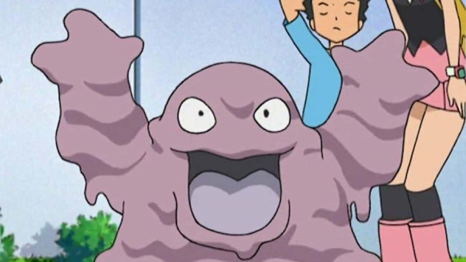 Happy Grimer In The Pokemon Anime
