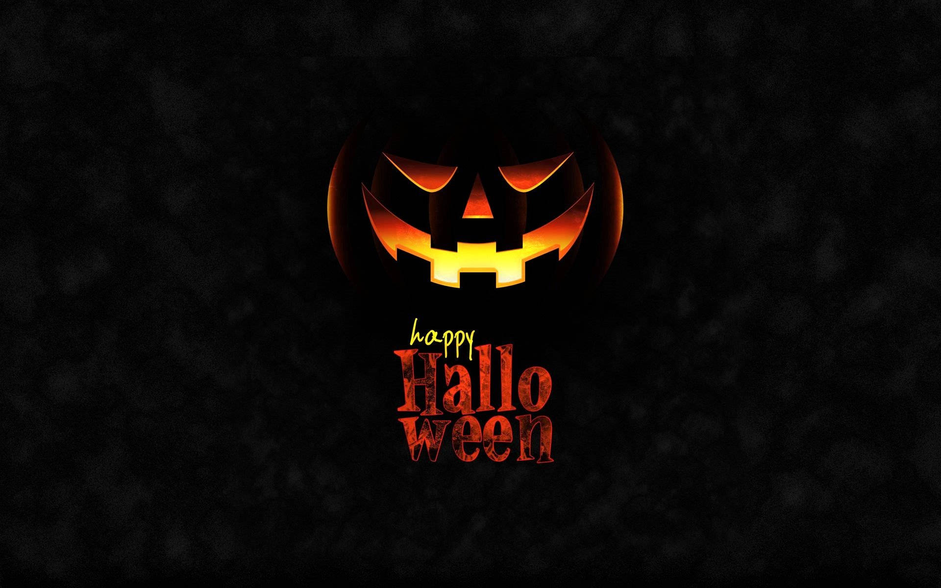 Happy Halloween Computer Greeting Background