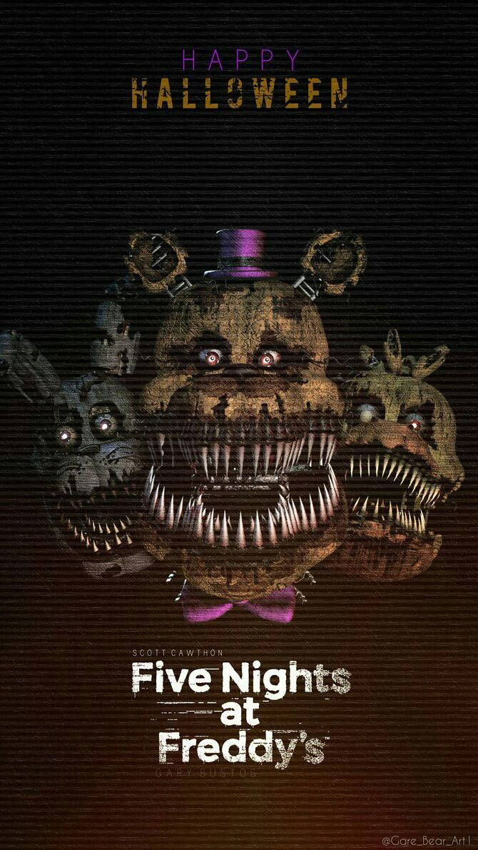 Happy Halloween Fnaf Background