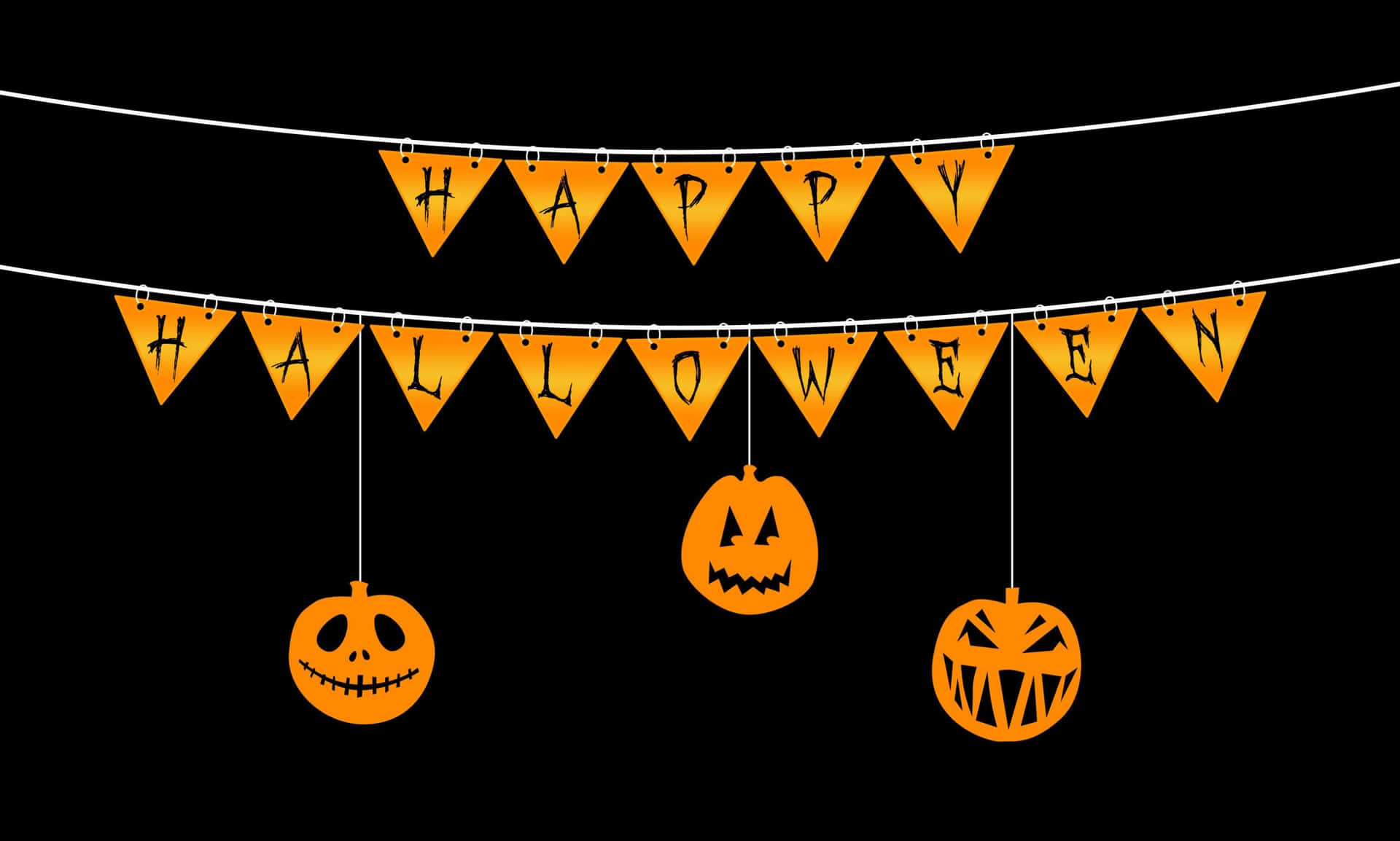 Happy Halloween Tumblr Aesthetic Greeting Background