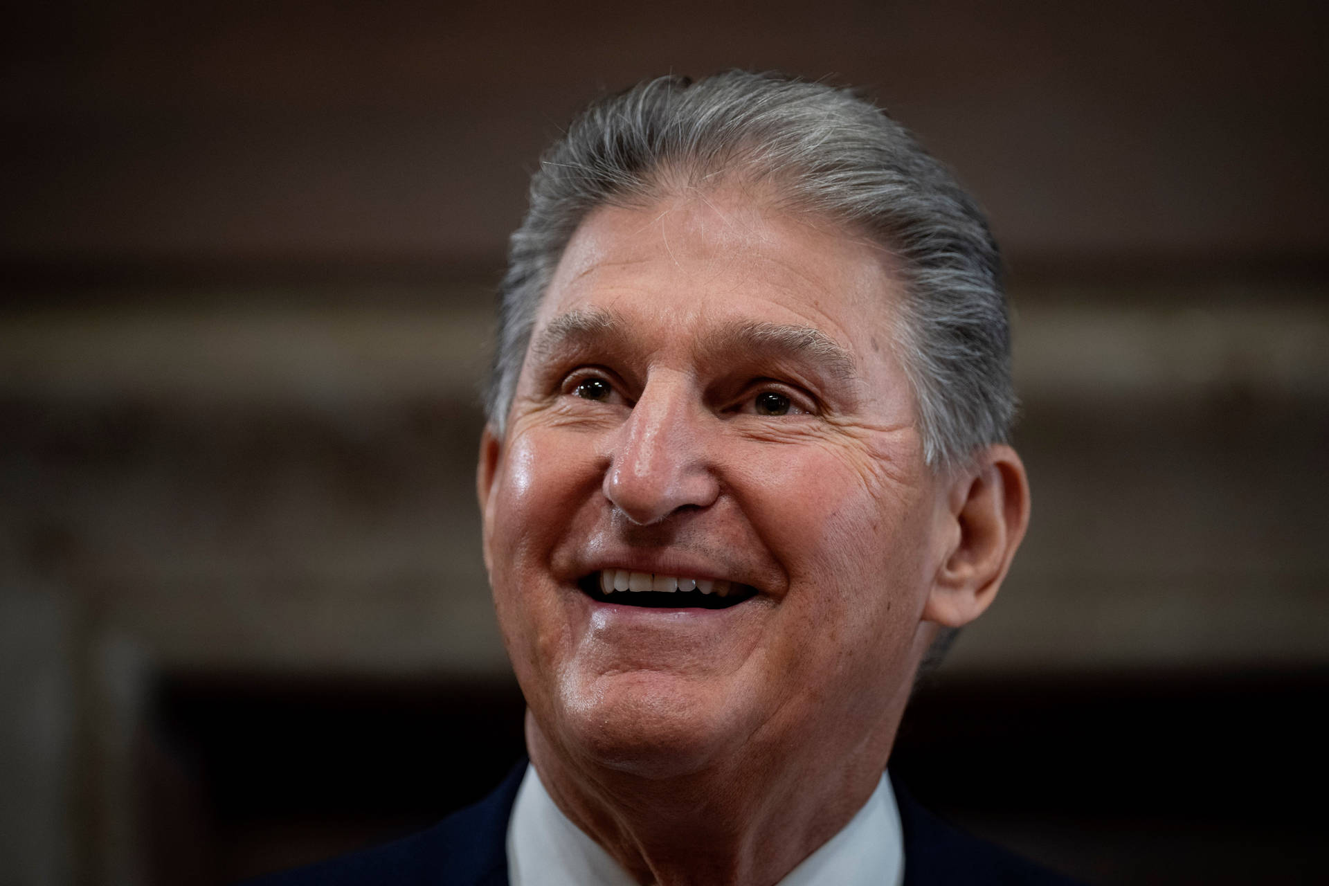 Happy Joe Manchin Background