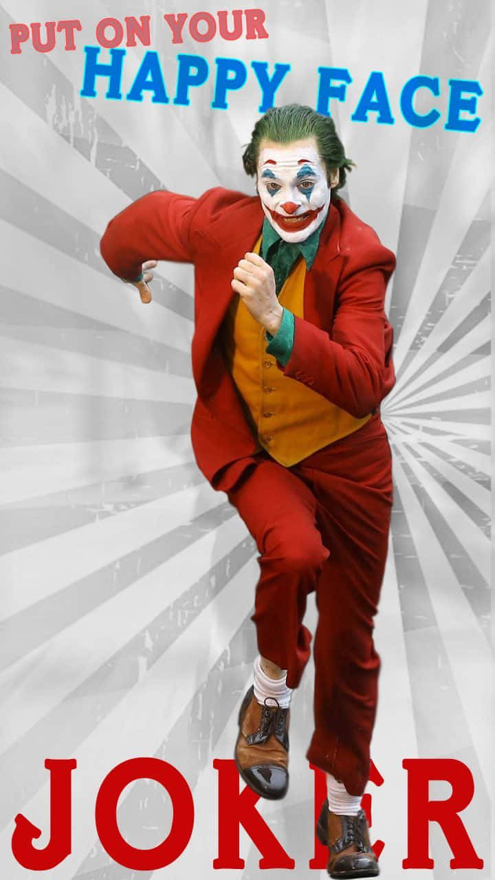 Happy Joker Poster Graphic Design Background