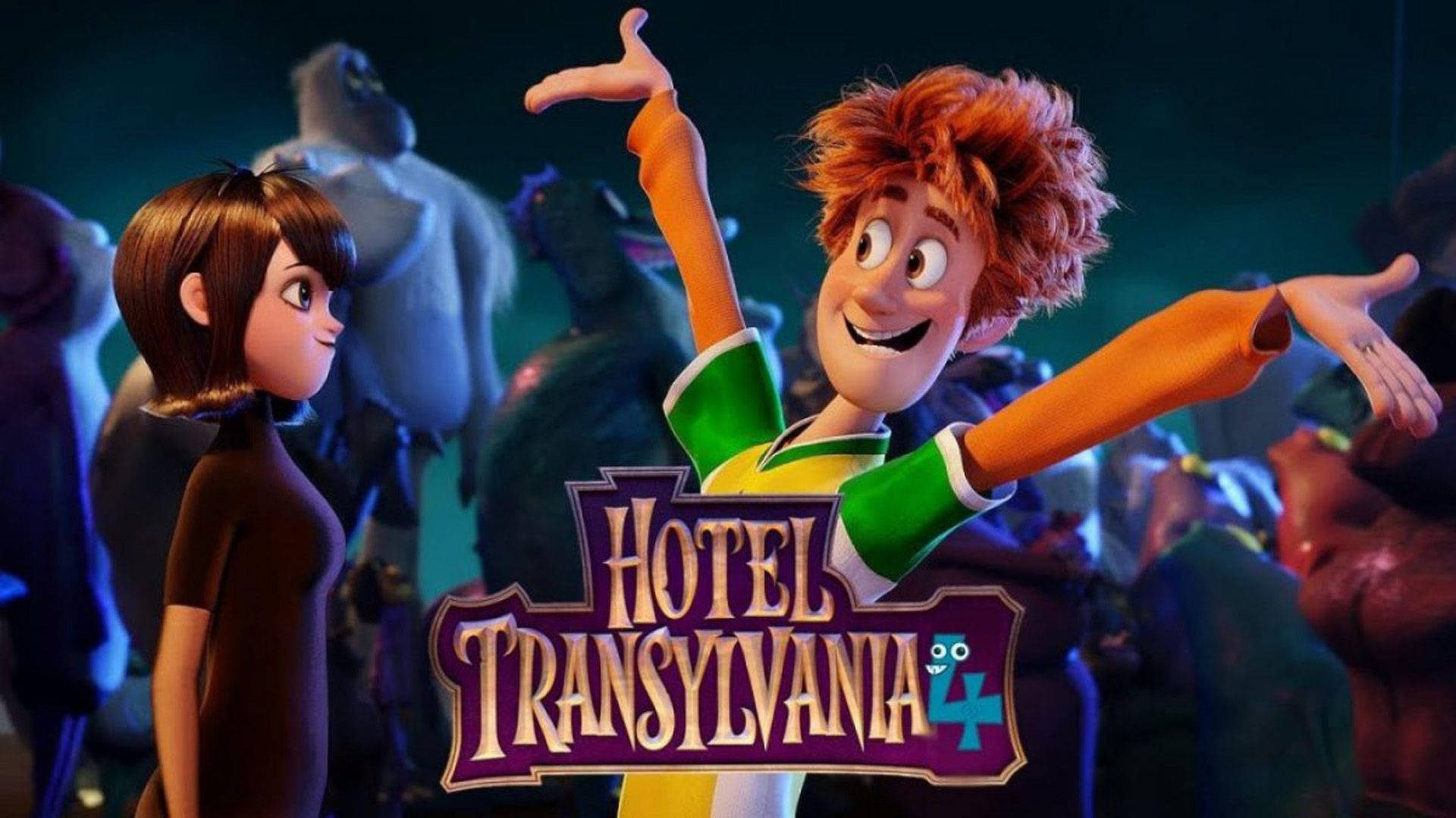 Happy Jonathan And Mavis From Hotel Transylvania