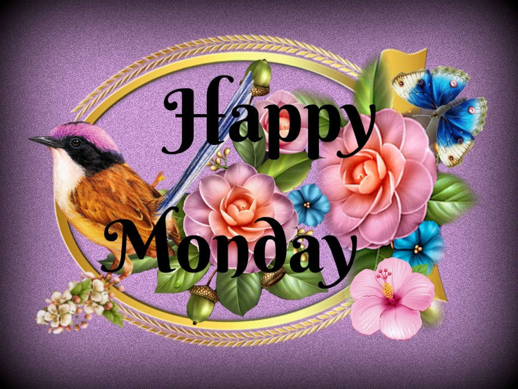 Happy Monday - Embrace A New Week With Joy Background