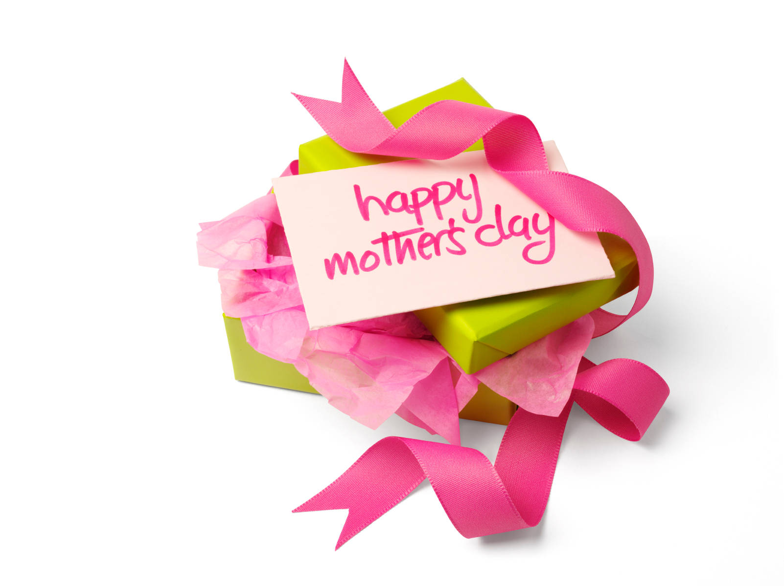 Happy Mothers Day Gift Box Background