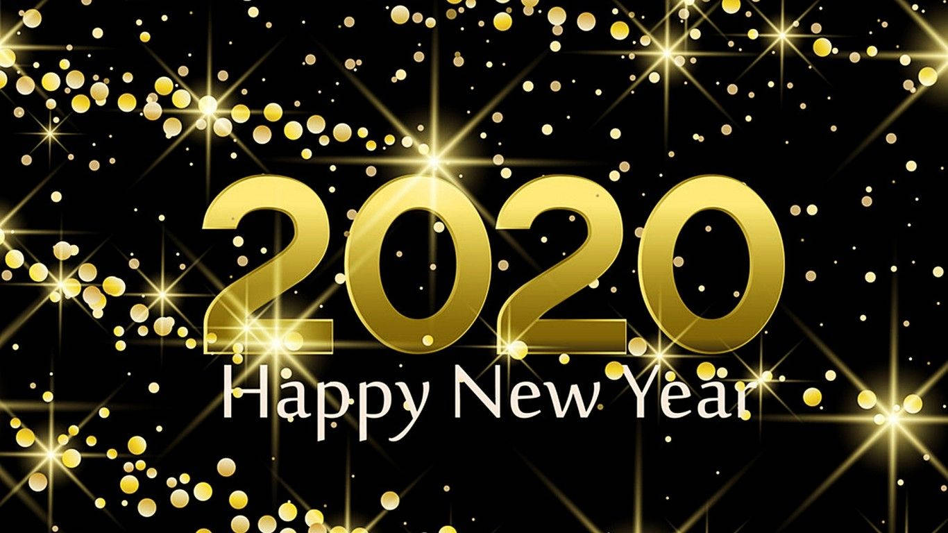 Happy New Year 2020 Desktop Hd Wallpaper Background