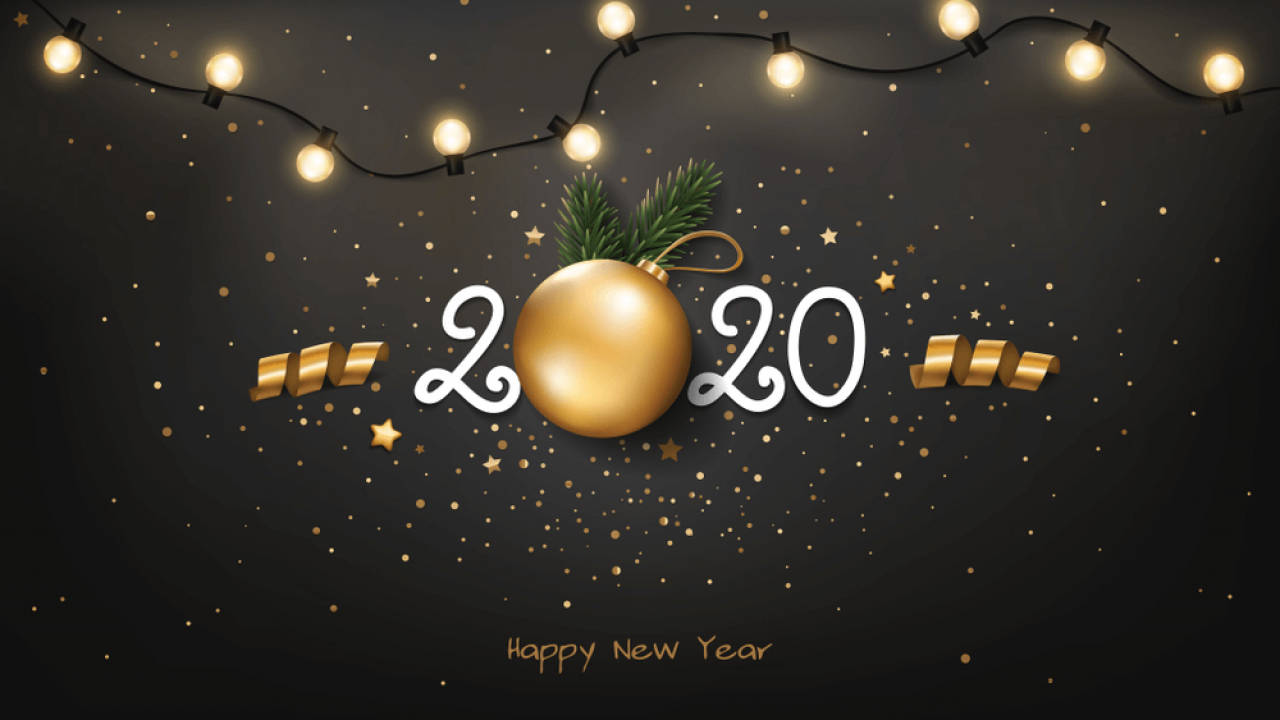 Happy New Year 2020 Wallpaper, Background Image Ideas Background