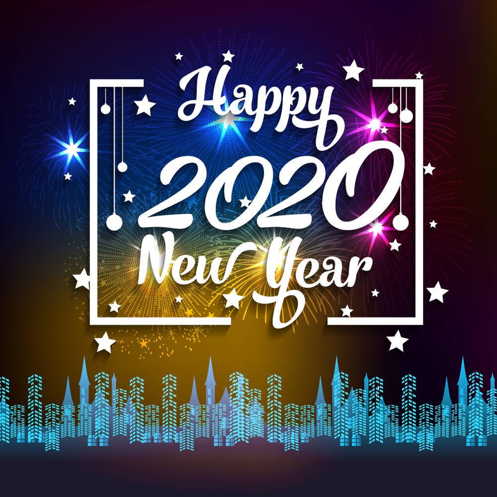 Happy New Year 2020 Wallpaper - New Year 2020 Image Background