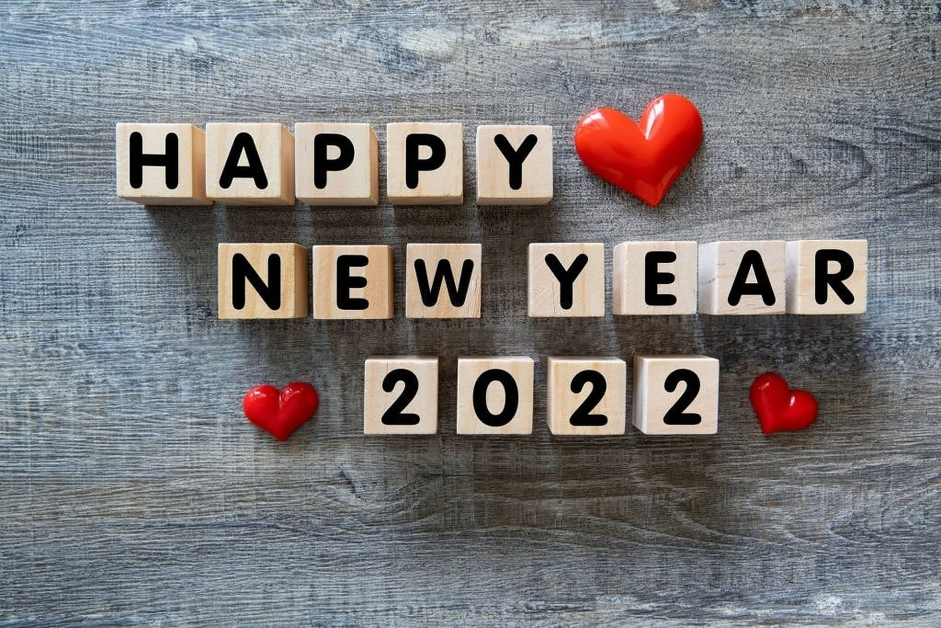 Happy New Year 2022 Blocks