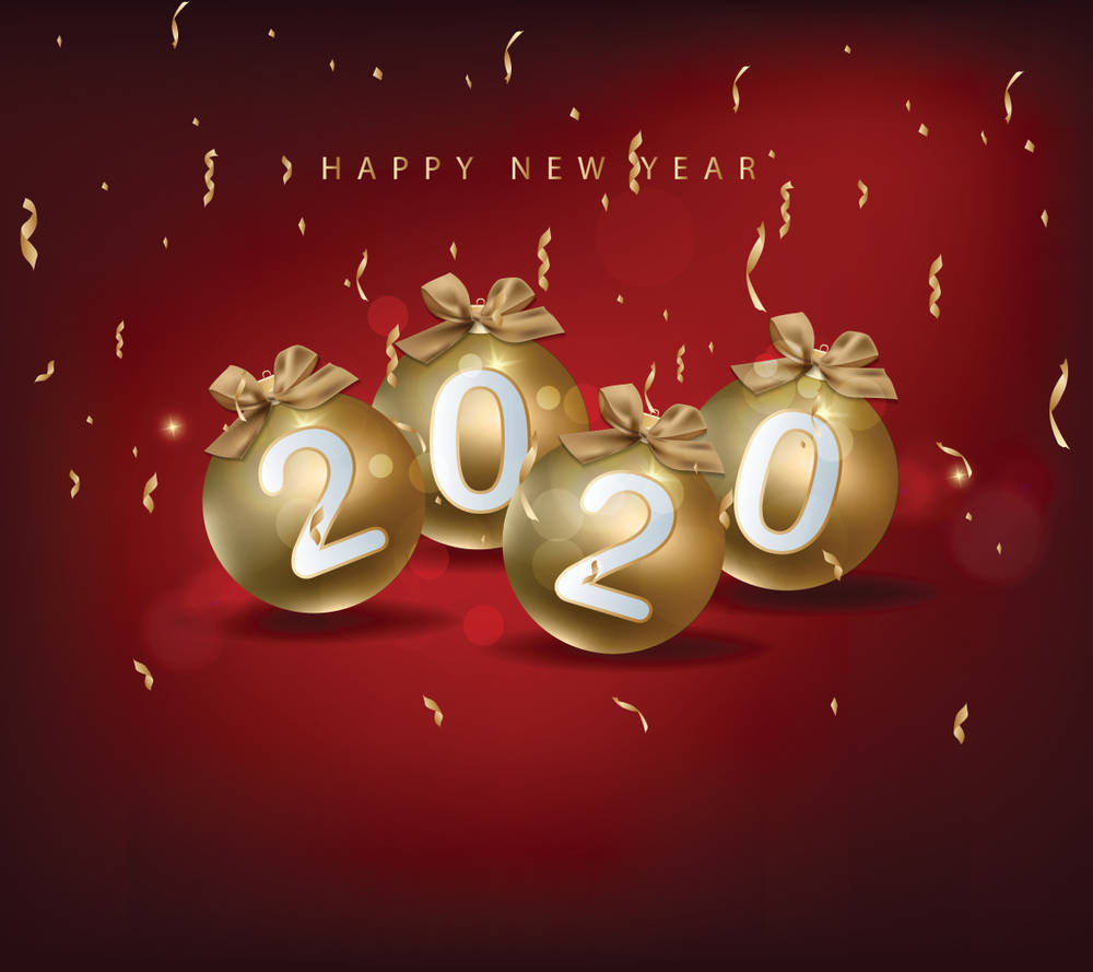 Happy New Year Background Image 2020 : Newyear2020 Background