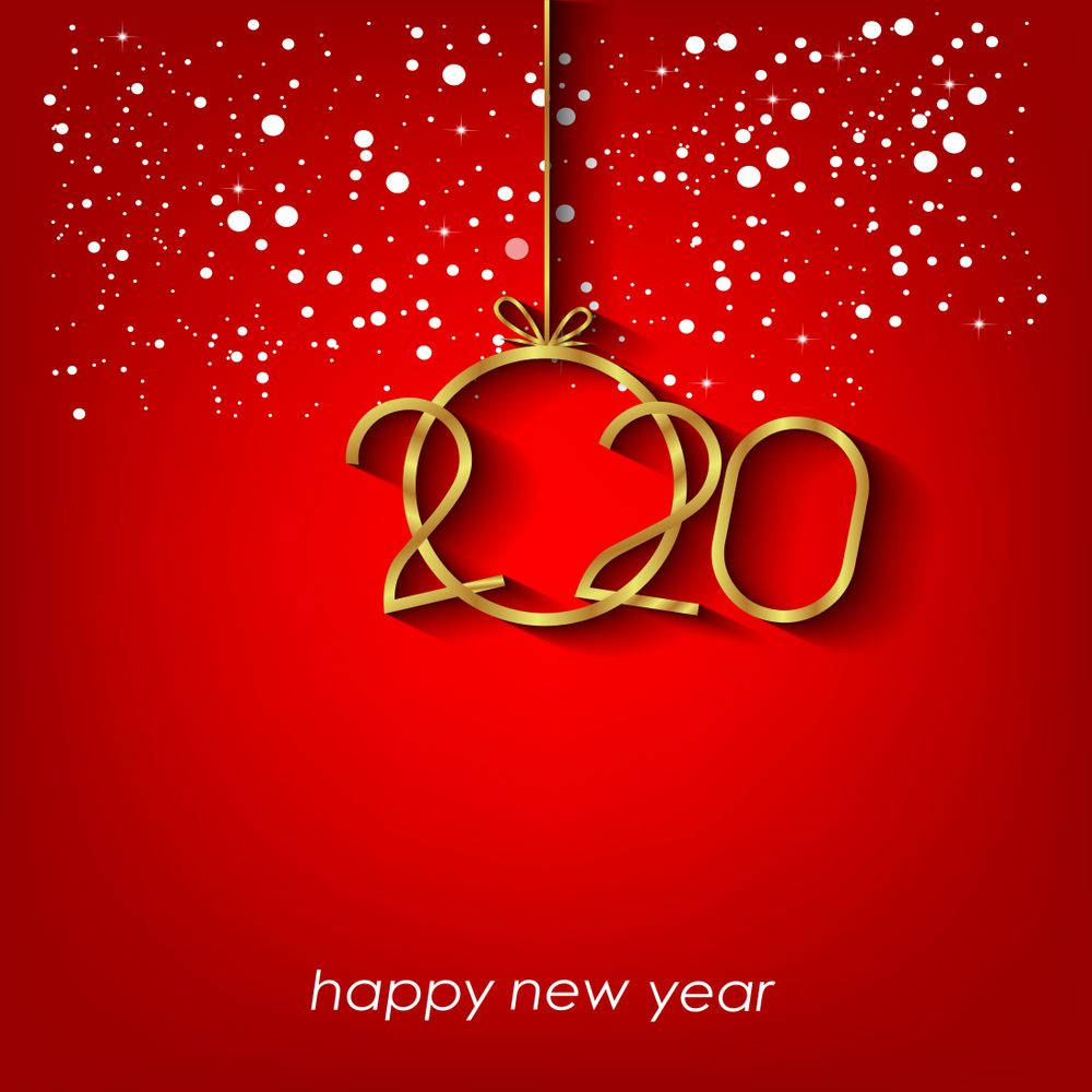 Happy New Year Wallpaper 2020. Happy New Year - Hd Background