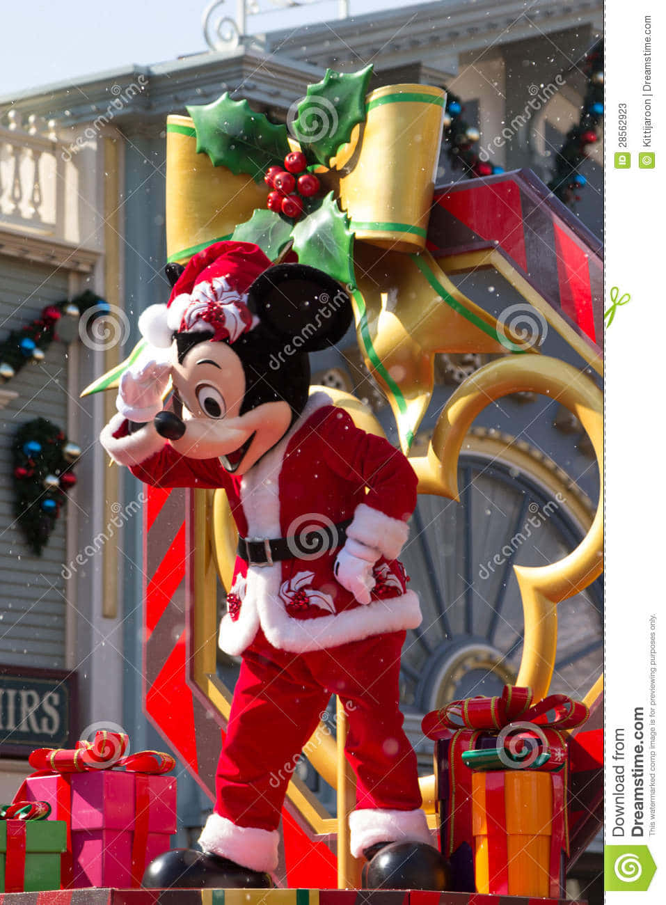 Happy New Year With Mickey Mouse! Background