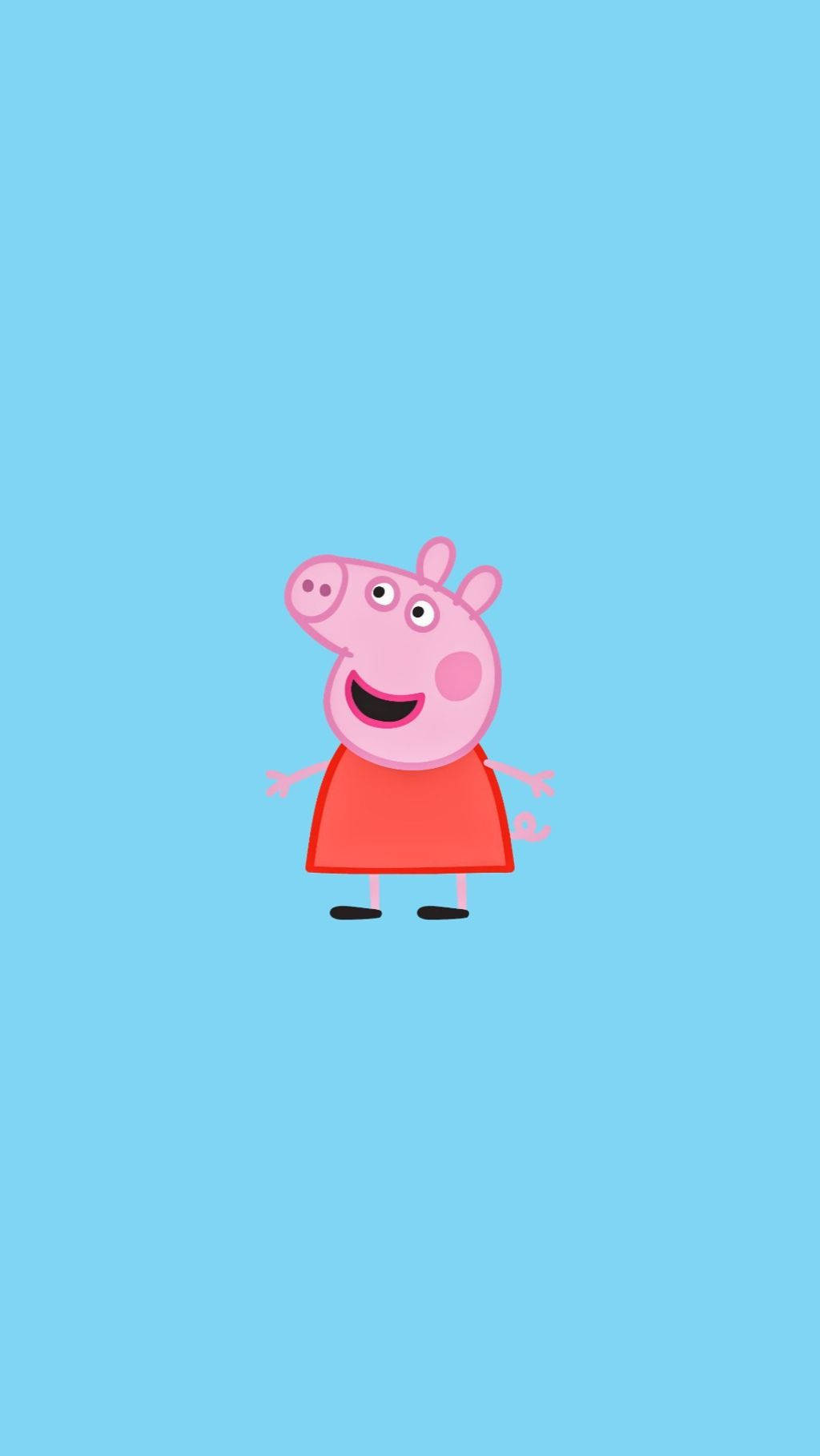 Happy Peppa Pig Iphone Background