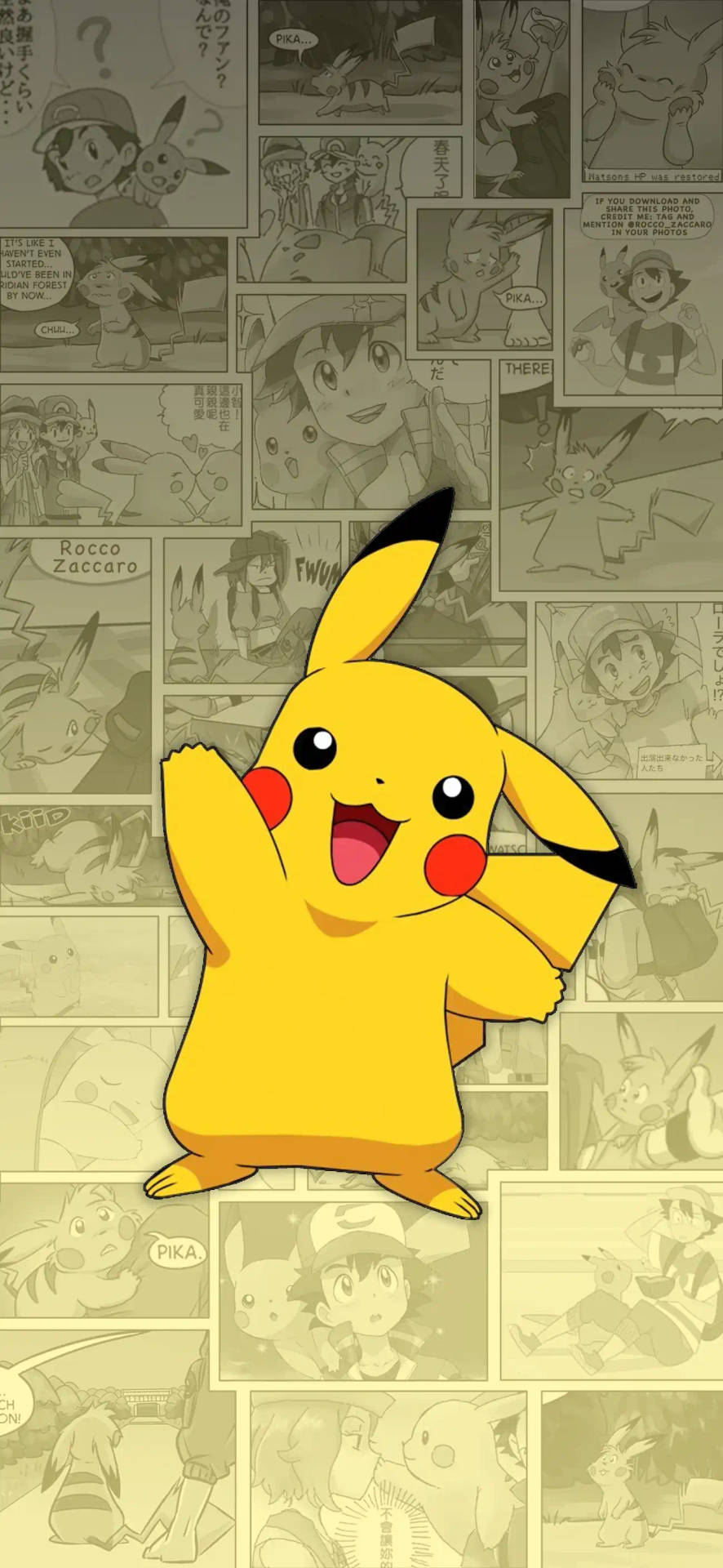 Happy Pikachu Iphone