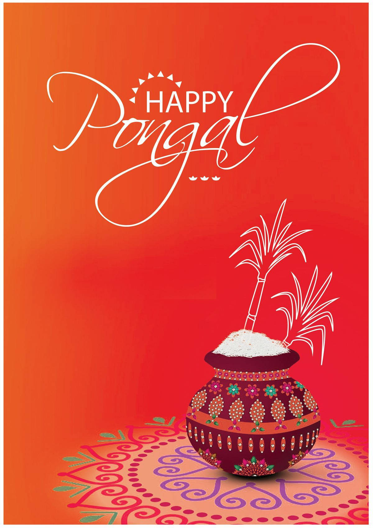 Happy Pongal Festivity Greetings