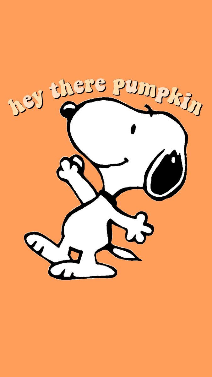 Happy Snoopy Halloween Background