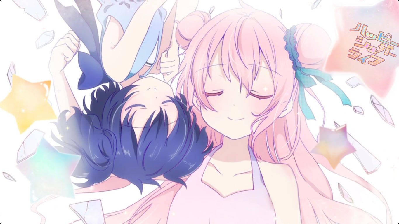 Happy Sugar Life Sleeping Sato And Shio Background