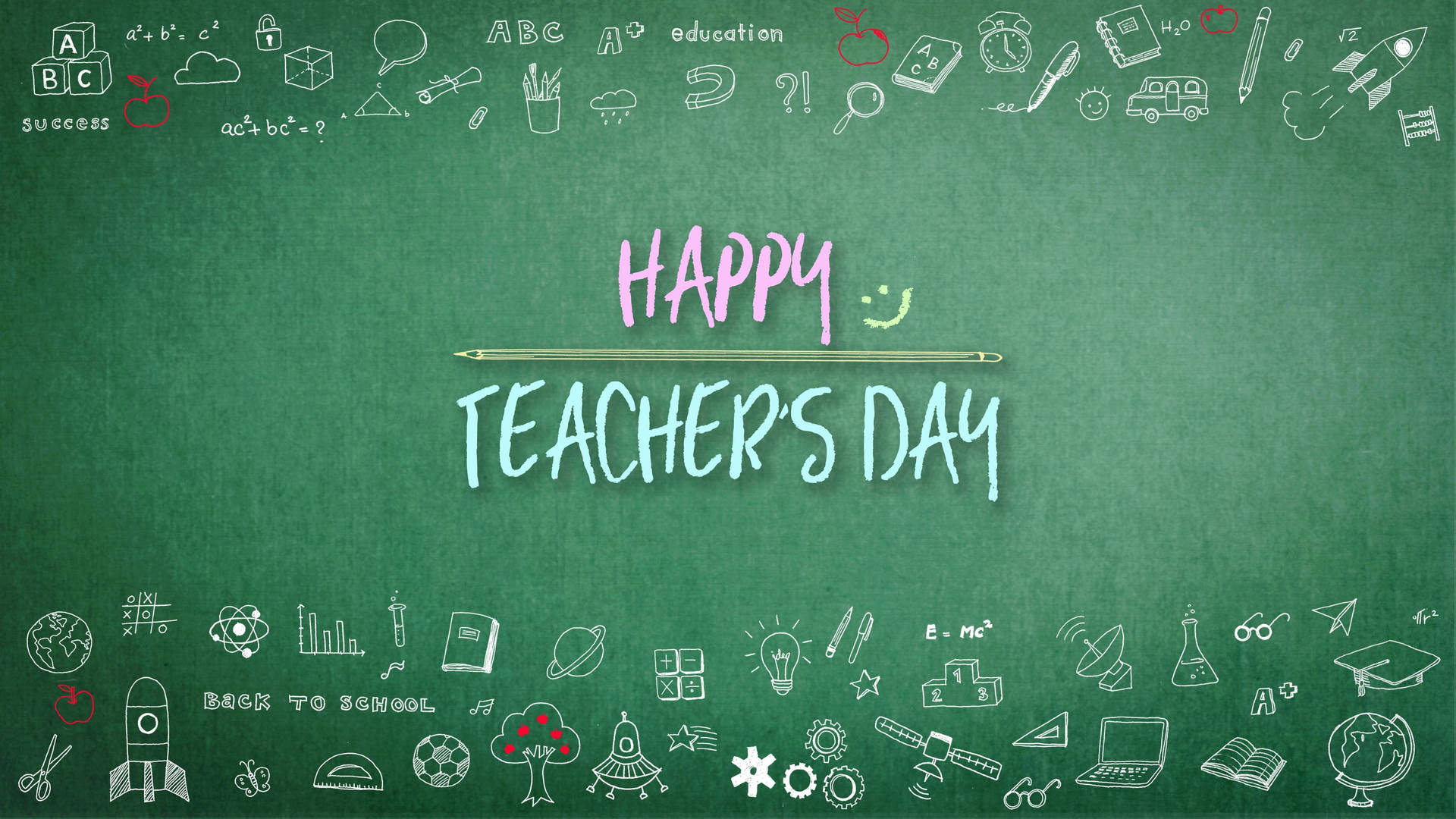 Happy Teachers' Day Celebration Background